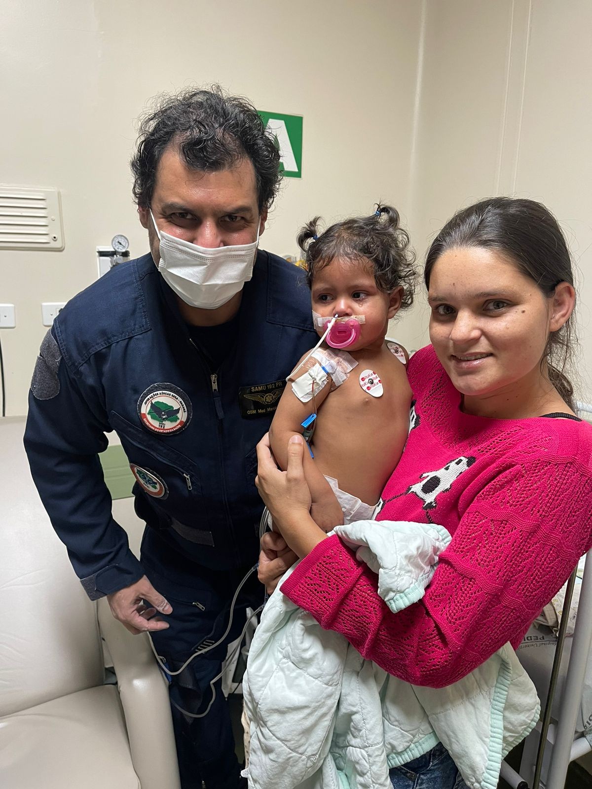 O estado de saúde de Rebeca, picada por escorpião na semana passada, melhorou. Foto: Dr. Marcio Ronaldo