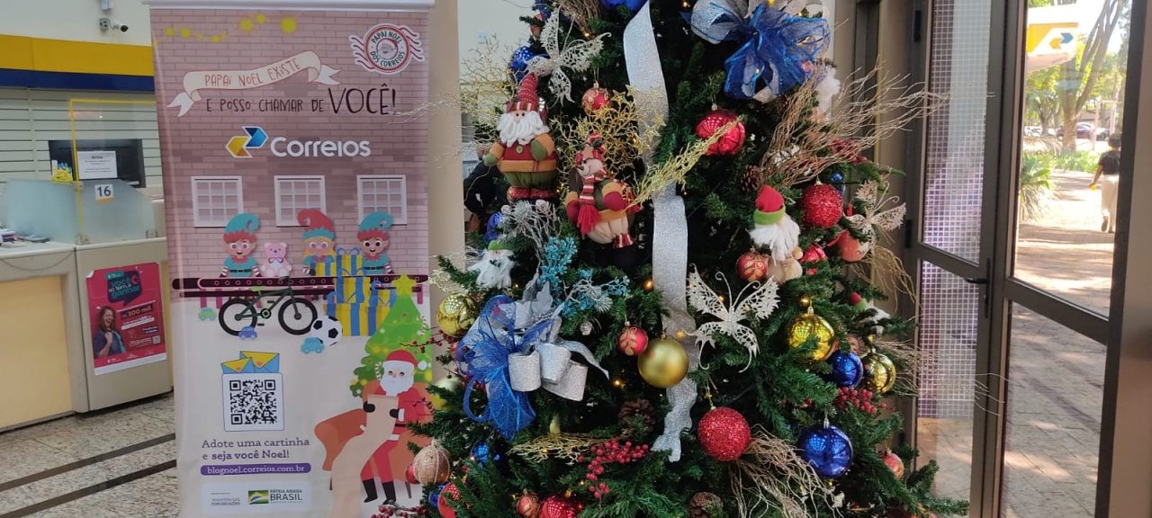 A campanha do Papai Noel surgiu há 33 anos quando os empregados dos Correios. Foto: Geovan Petry/CBN Maringá