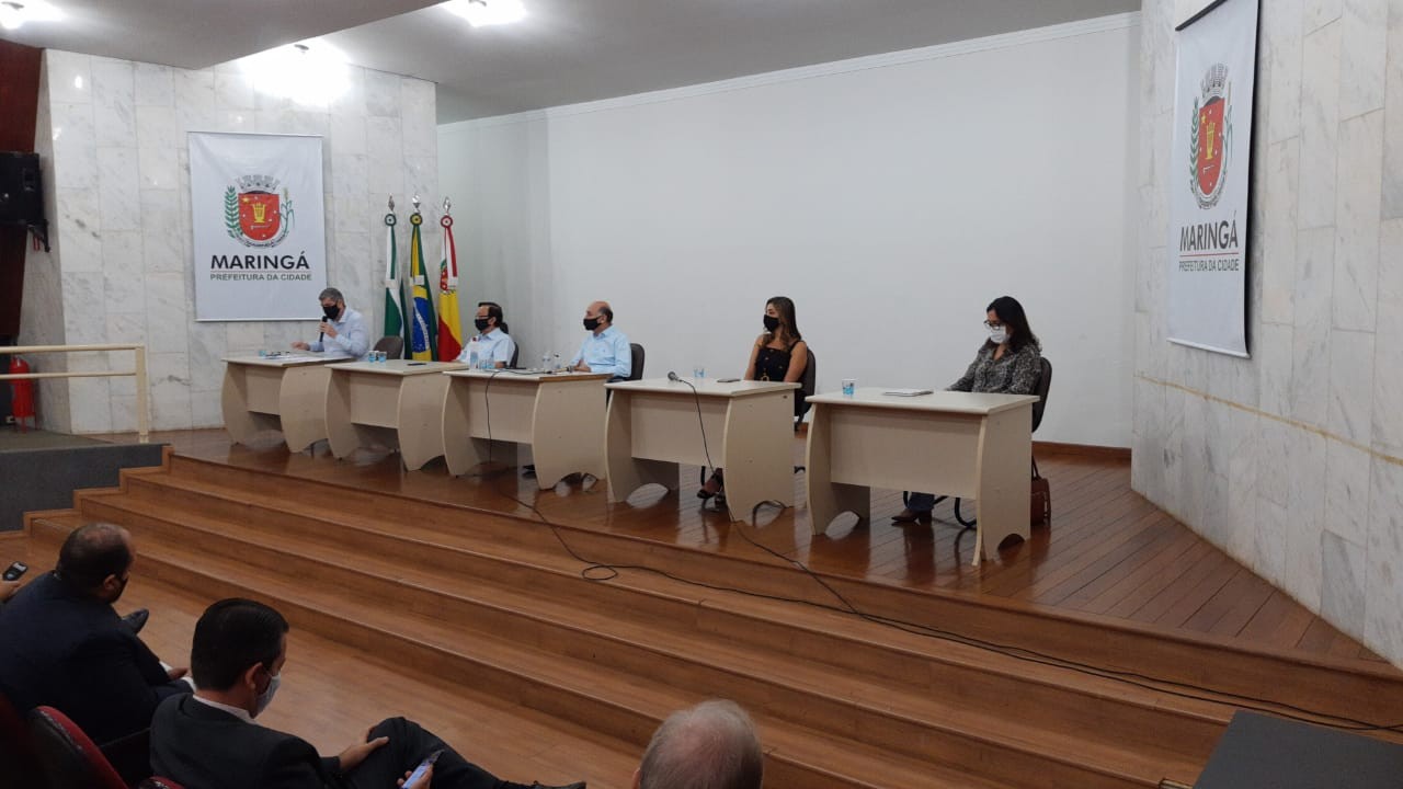 Conselho Gestor de Combate ao Coronavírus está reunido na manhã desta sexta-feira (19) (foto: Ederlei Alkamim)