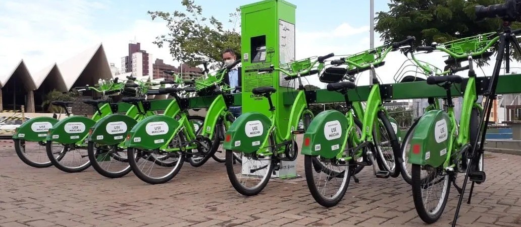 Maringá deve ganhar estação de compartilhamento de bicicletas e patinetes elétricos