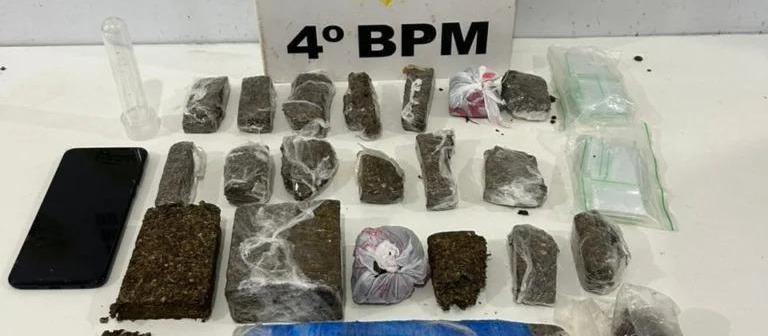 Denúncia anônima leva PM a prender dupla por tráfico em Maringá