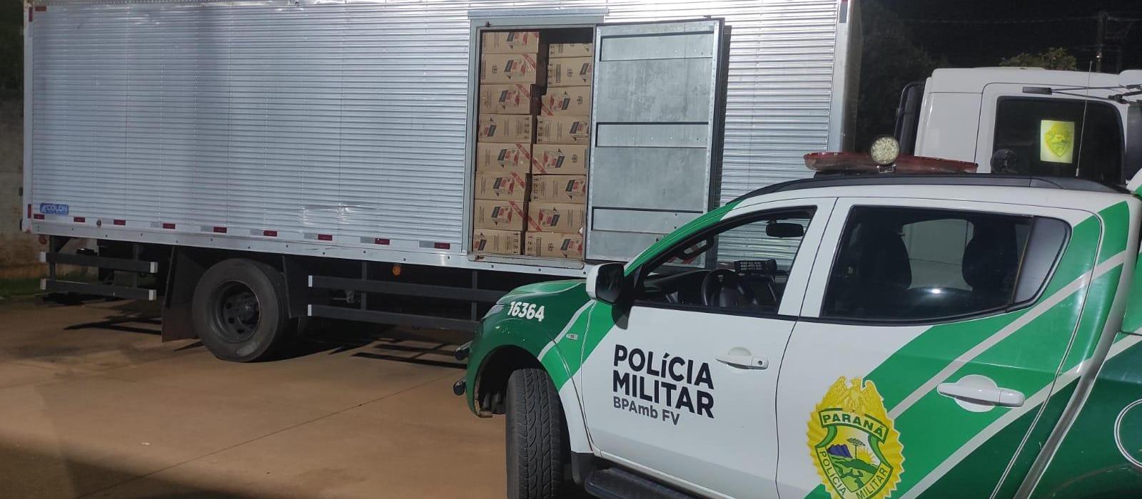 Três homens são presos com cigarros do Paraguai na Operação Curupira III