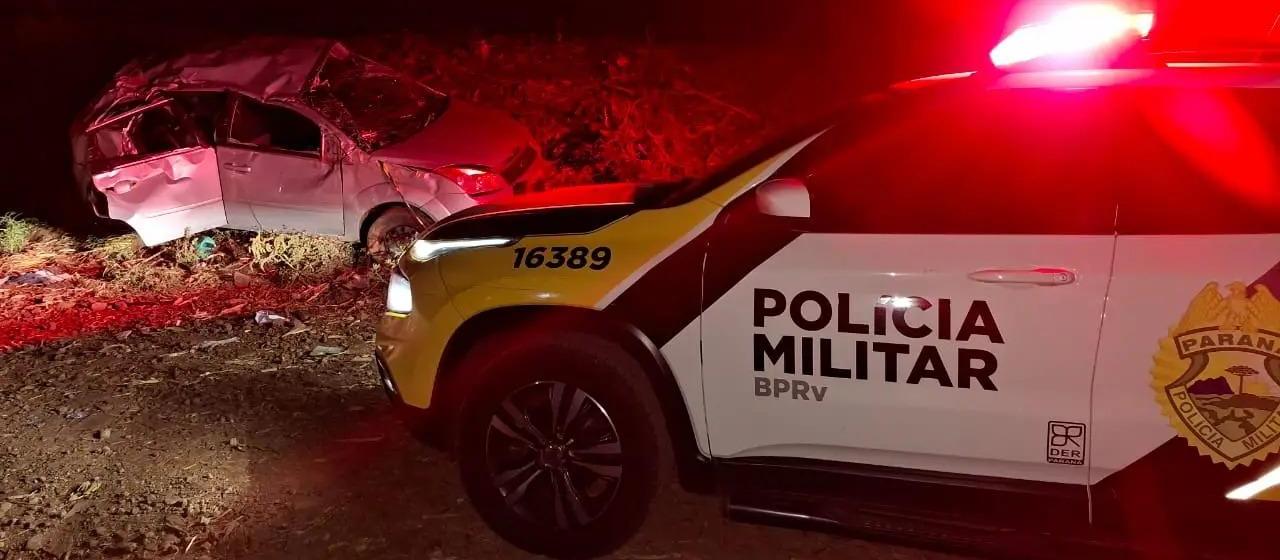 Criança fica gravemente ferida em acidente na PR-323