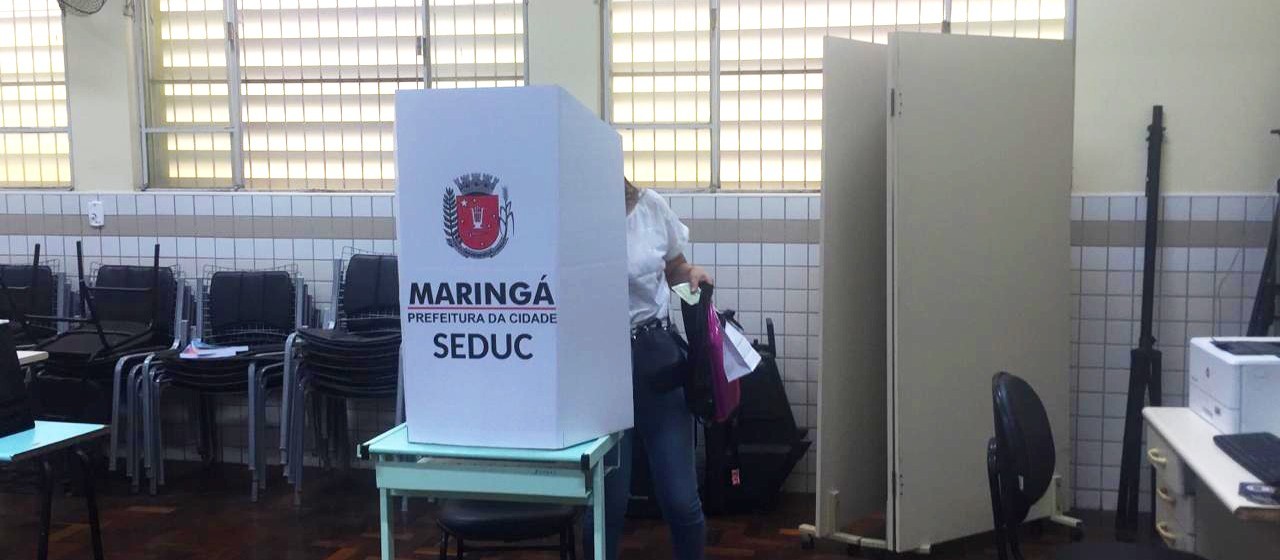 Mais de 150 candidatos disputam a direção de escolas e Cmeis de Maringá