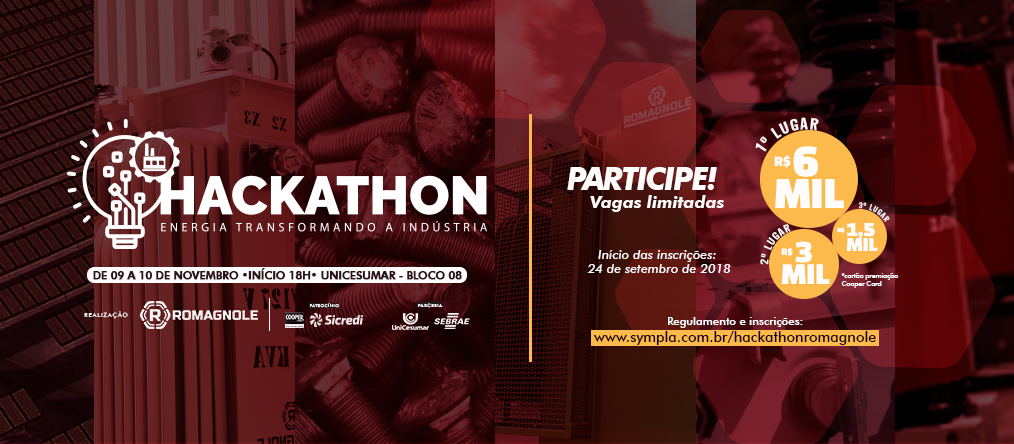 Quase 30 equipes disputam Hackathon industrial em Maringá