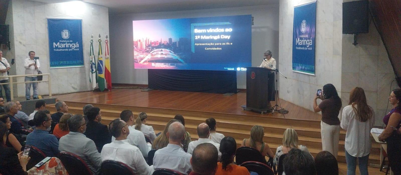 Em 1ª Maringá Day, Prefeitura apresenta estratégia para reduzir dívida com bancos