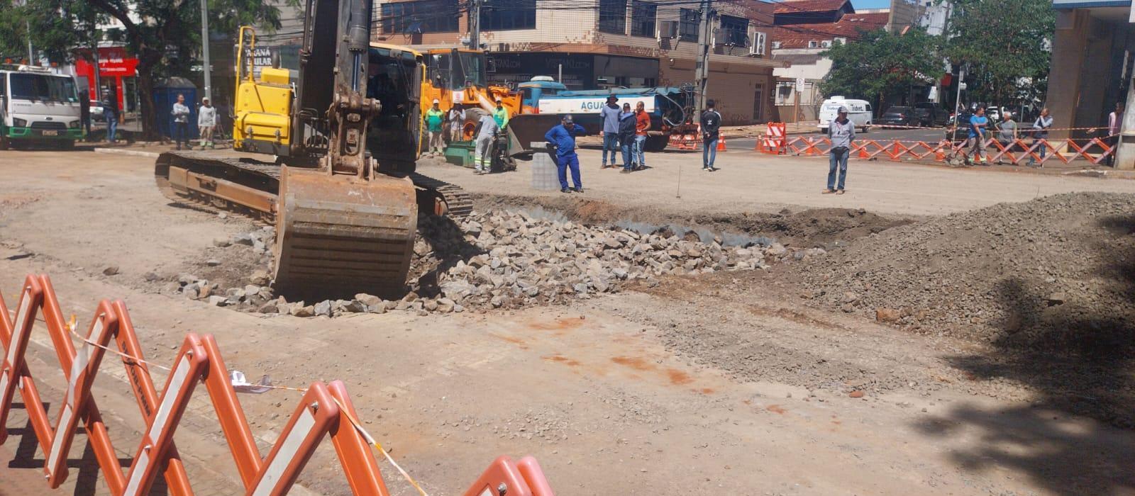 Obras na Avenida São Paulo devem terminar antes do previsto