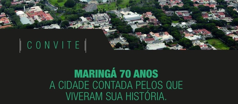 Livro conta a história recente de Maringá