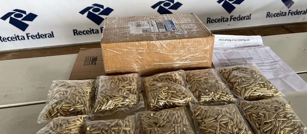 5 mil projéteis para fabricação de munição de fuzil são apreendidos em Maringá