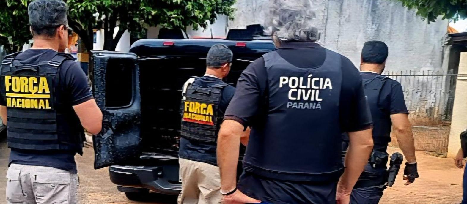 PC e Força Nacional prendem suspeito em investigação de furto a lotérica