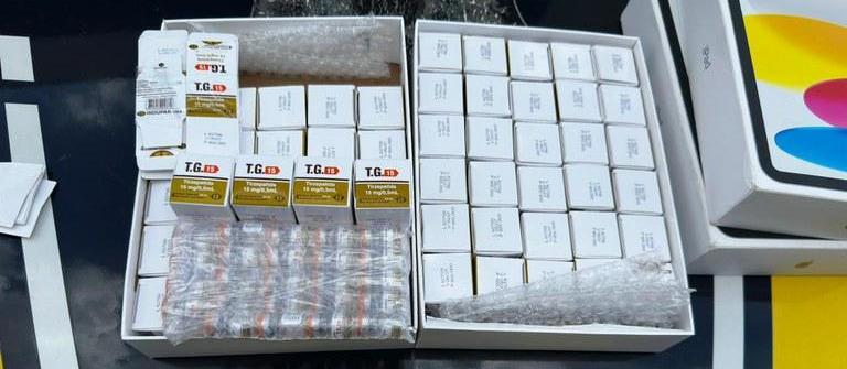 PRF apreende 600 canetas de emagrecimento ilegais na BR-369