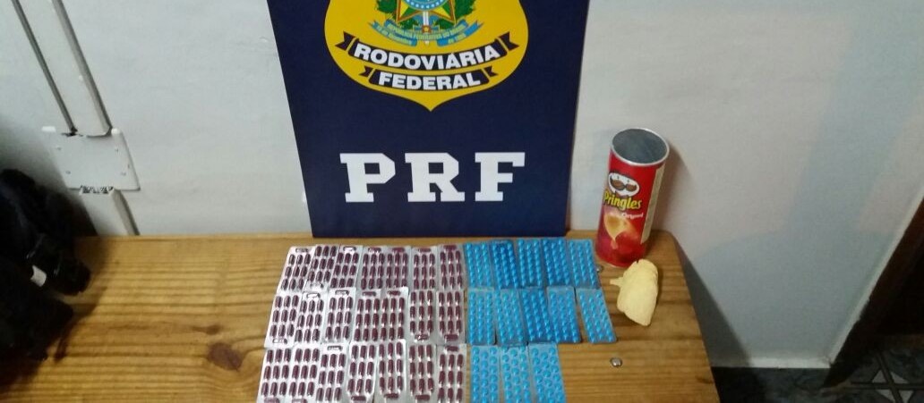PRF apreende remédios contrabandeados do Paraguai em Marialva