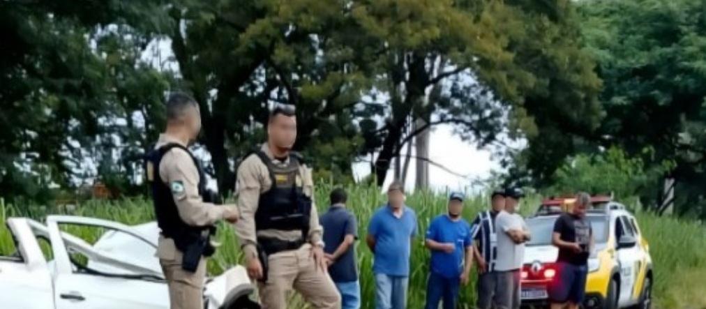 Casal morre em acidente na PR-317 em Santo Inácio