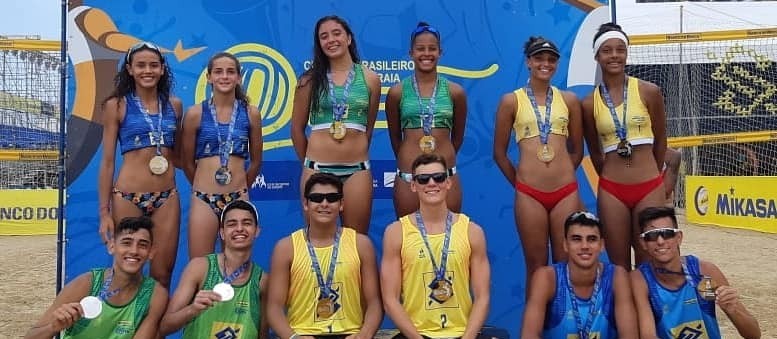 Equipe maringaense conquista 3º lugar no Brasileiro de Vôlei de Praia 