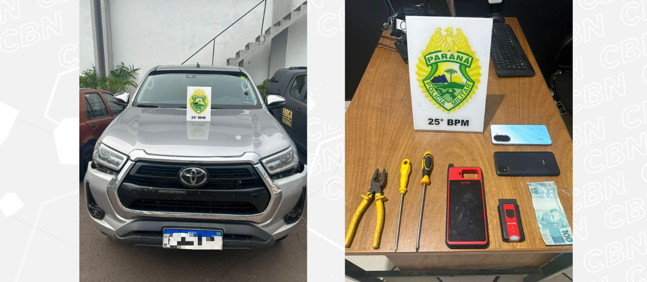 Em menos seis horas ladrões furtam três caminhonetes do mesmo modelo