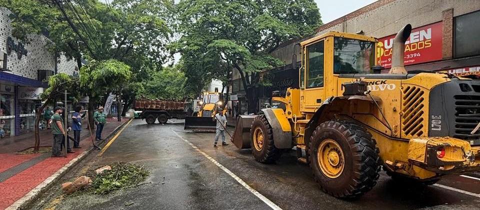 Defesa Civil emite alerta de tempestades e ondas de calor para Maringá e região