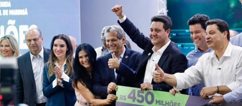 Governador assina em Maringá convênio para duplicação do Contorno Sul