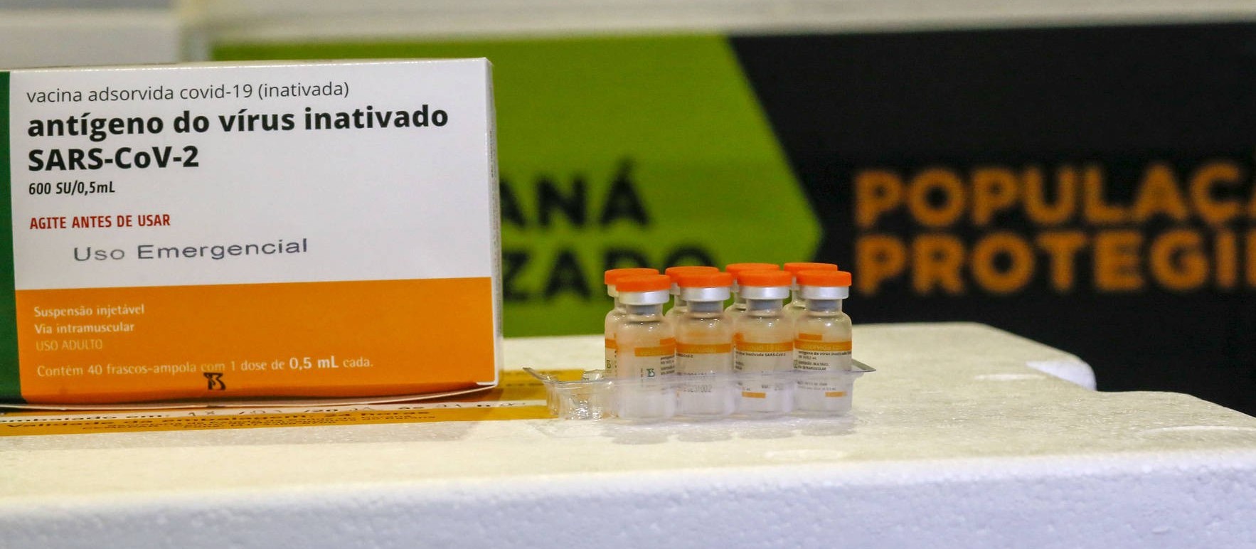 Paraná distribui aos municípios novo lote da CoronaVac nesta quarta-feira (10)