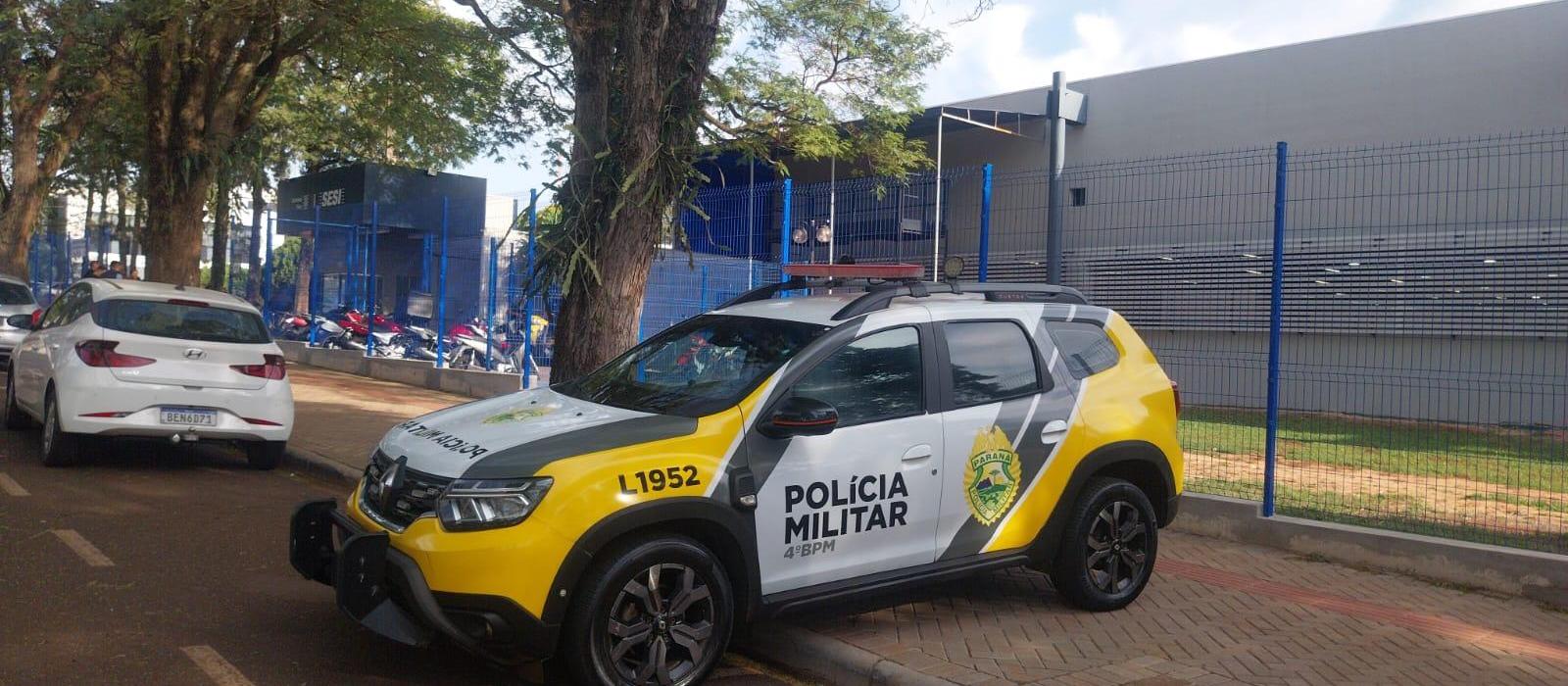 Homem em surto é baleado durante exame admissional em Maringá