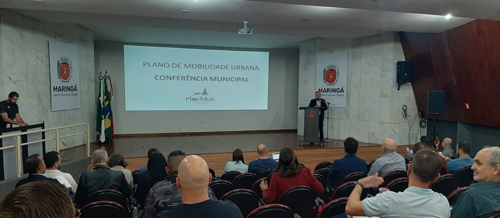 Conferência marca a apresentação do Plano de Mobilidade Urbana de Maringá