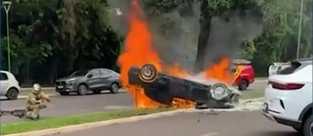 Motorista envolvida em acidente que matou médico em Maringá está em ‘estado de choque’, diz advogado