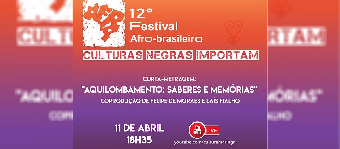12º Festival Afro-brasileiro encerra com apresentações online no domingo (11)