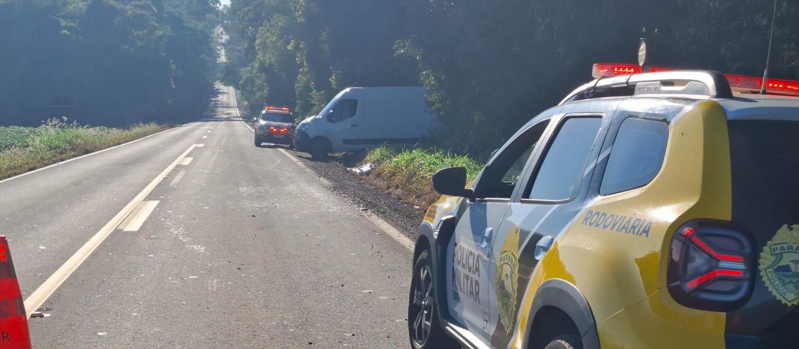 Ciclista é atropelado e morre na PR-082 em Terra Boa