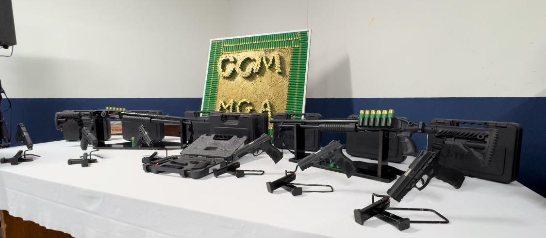 Guarda Municipal de Maringá recebe armas e uniformes novos