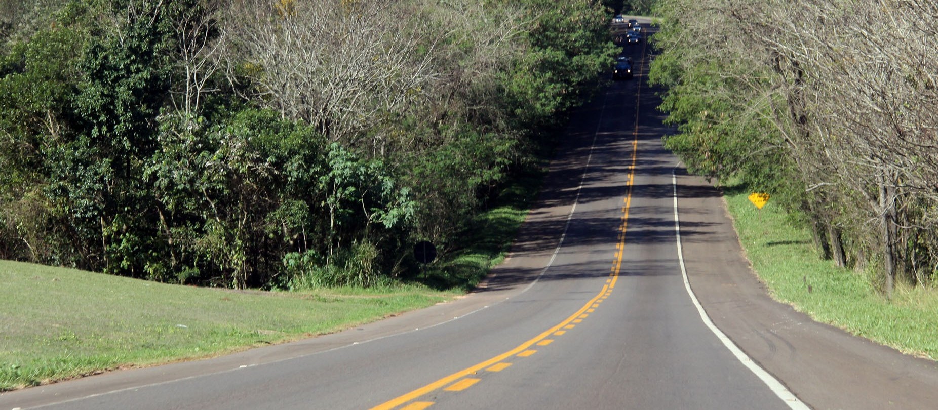 Suspeitos fogem da polícia, batem o carro e morrem na PR-082