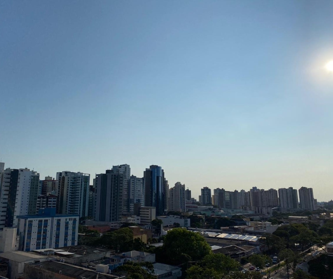 Máxima chega a 29 ºC nessa quarta-feira, em Maringá