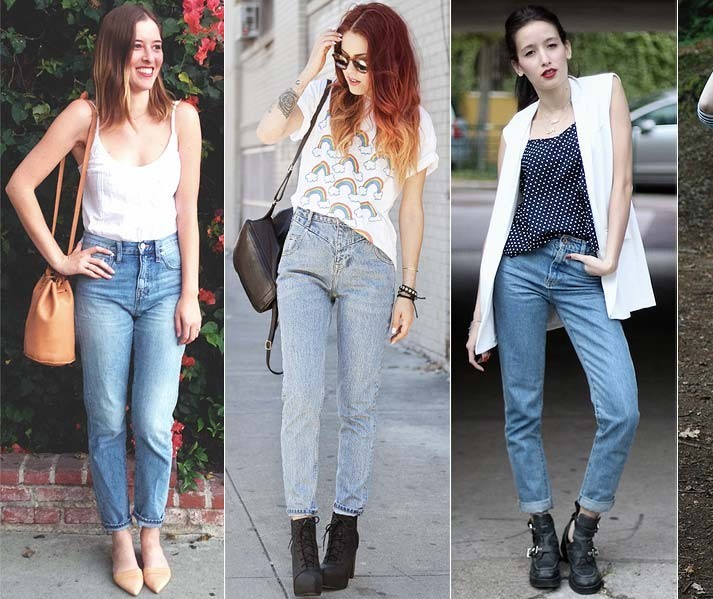 Mom jeans: peça dos anos 90 que une tendência e conforto
