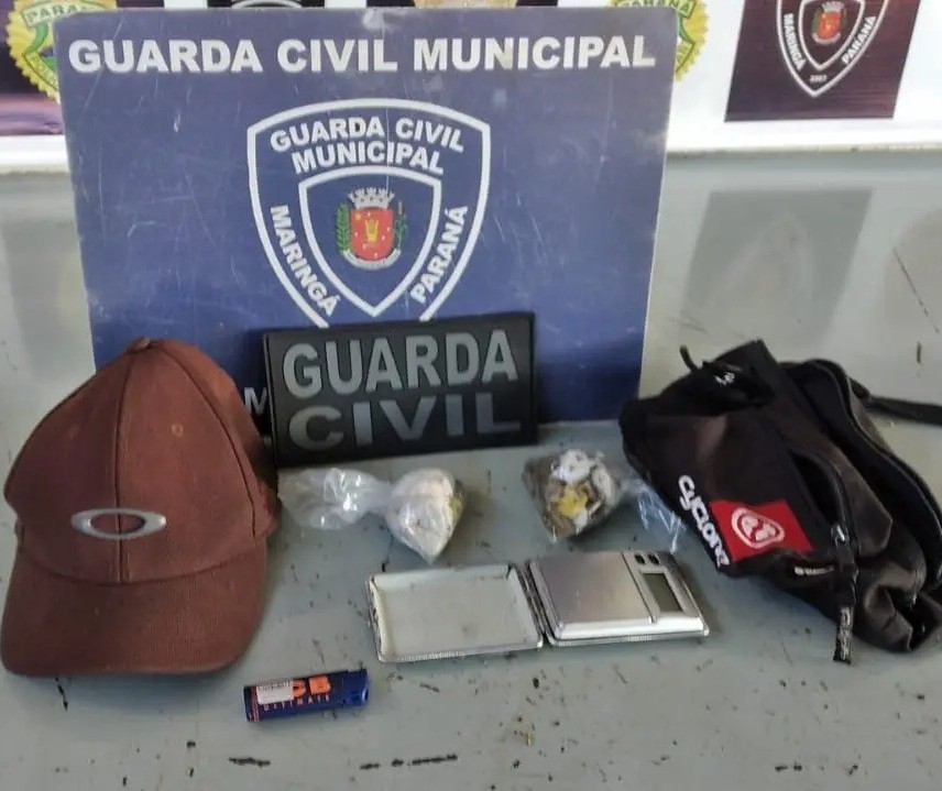 Dupla é presa por tráfico de drogas na Vila Olímpica em Maringá