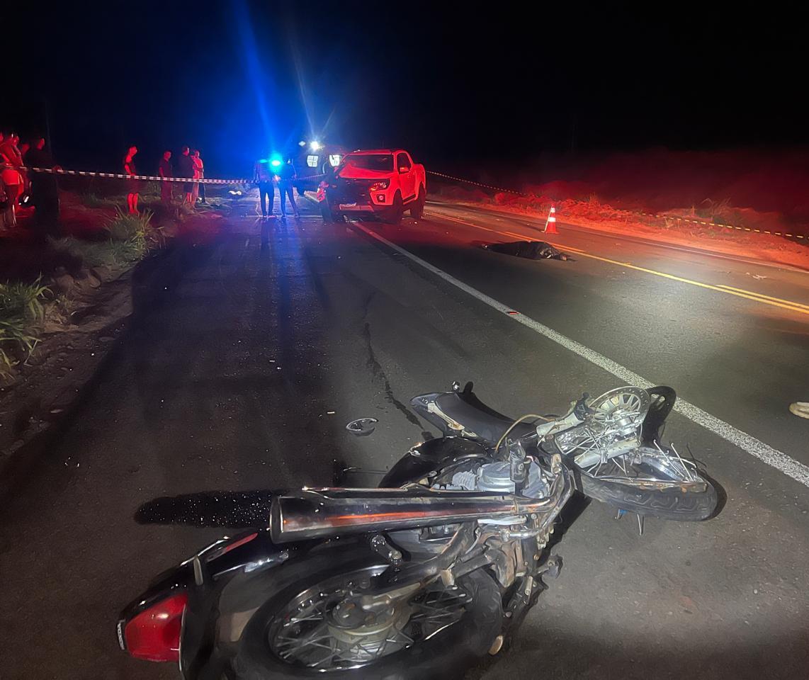 Motociclista morre em acidente na BR-376 em Nova Londrina