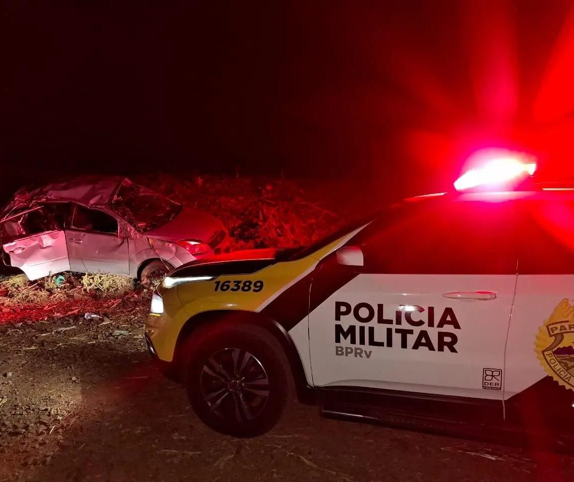 Criança fica gravemente ferida em acidente na PR-323