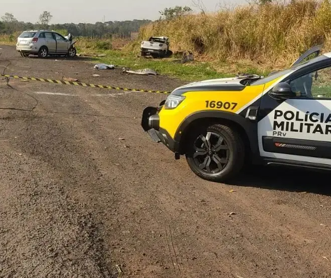 Adolescente morre em acidente na PR-463; três ficam feridos