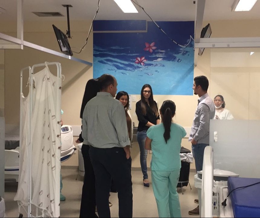Técnicos do Sírio Libanês avaliam UTI do Hospital Municipal
