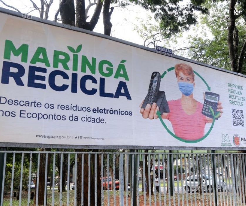 Maringá Recicla volta a distribuir sacos verdes na semana que vem, diz secretário