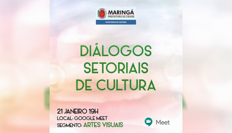 Cultura de Maringá realiza encontros virtuais para ouvir demandas de artistas