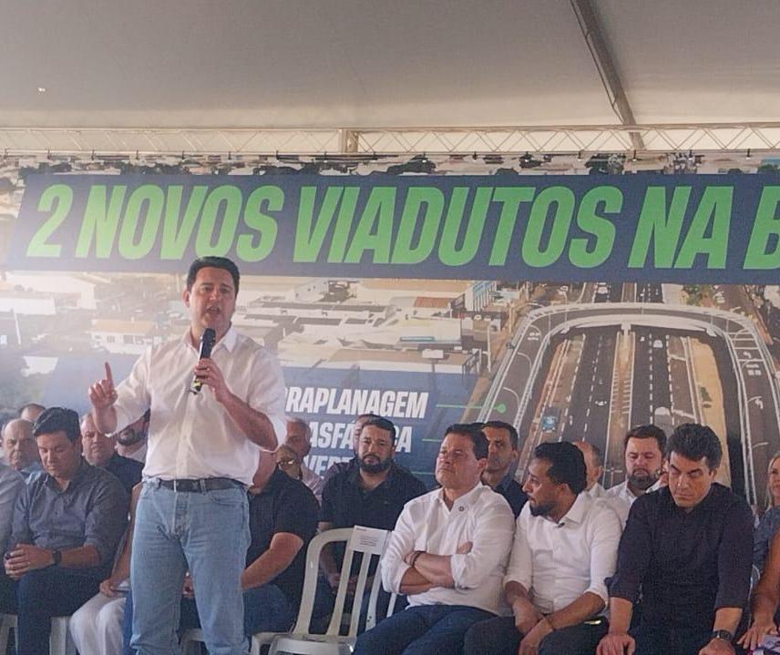 Governador inaugura novos viadutos de Sarandi