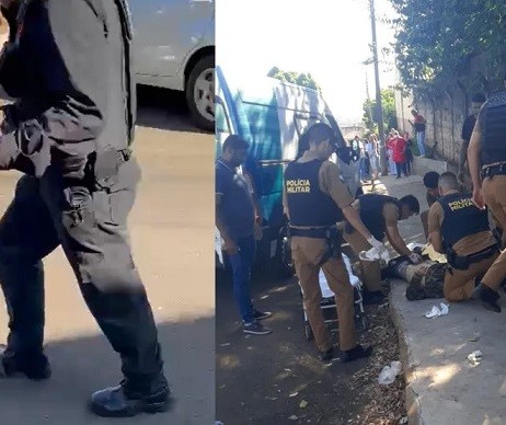 Homem é baleado e preso após atacar policial em fórum em Andirá