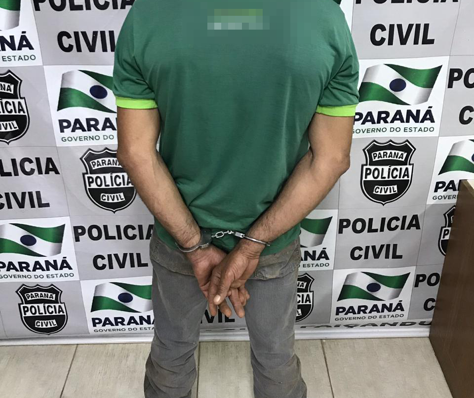 Condenado por estuprar enteada em Paiçandu é preso pela polícia