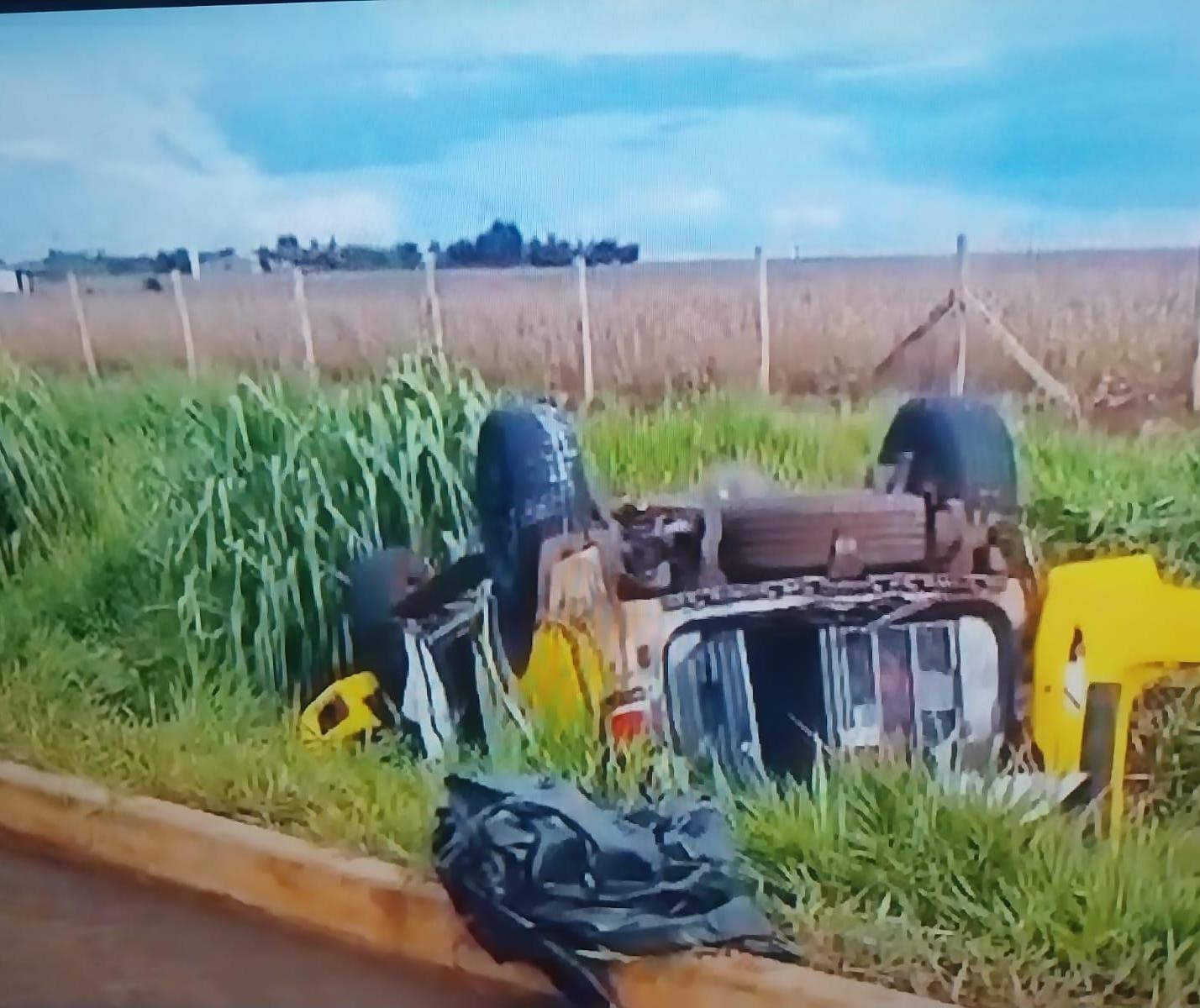 Policial militar morre em acidente com viatura na PR-323