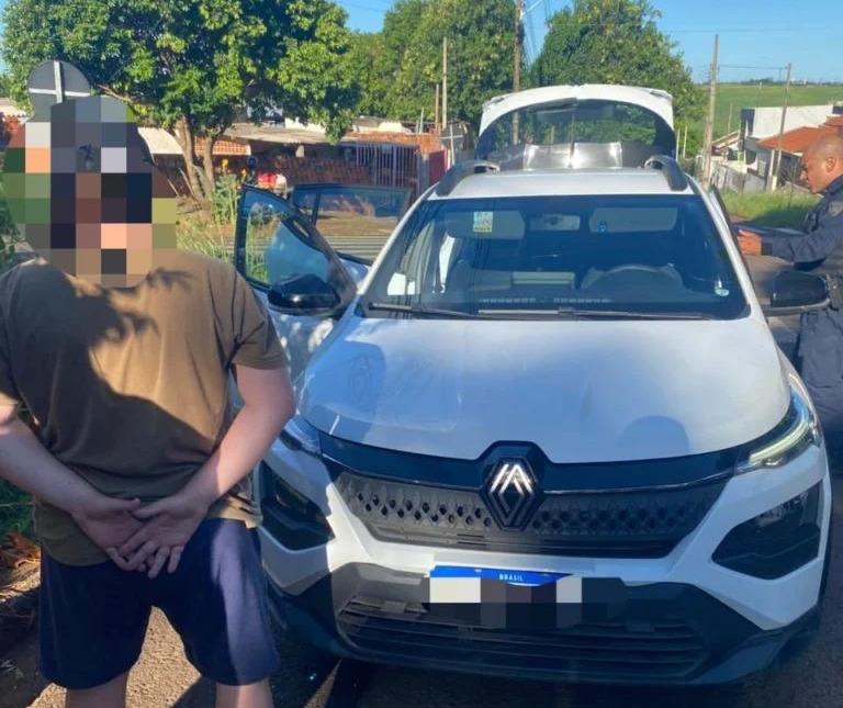 Carro furtado em SP, avaliado em R$ 90 mil e comprado por R$ 15 mil, é recuperado em Maringá