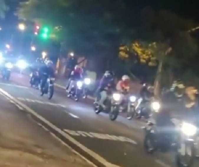 Encontro de motociclistas termina em prisão e veículos apreendidos em Maringá