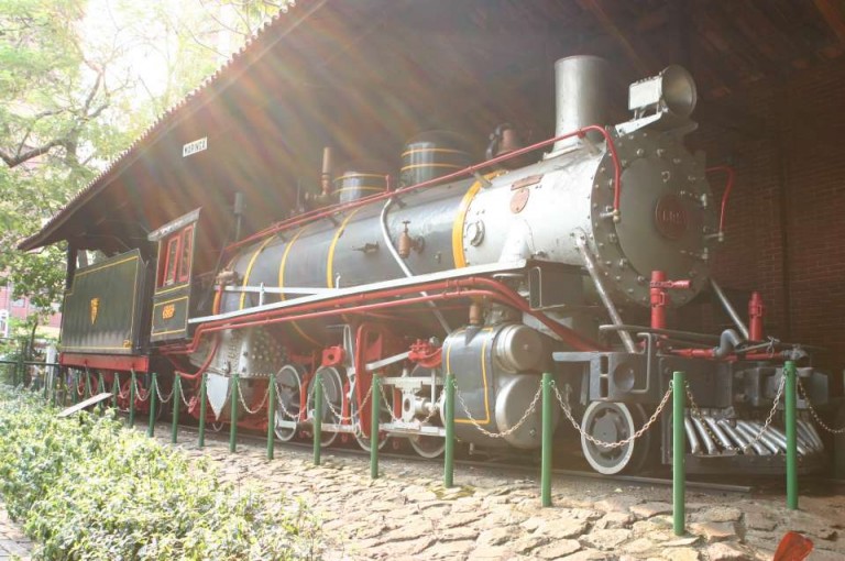 Maria Fumaça do Parque do Ingá terá cobertura restaurada