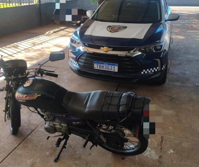 Motocicleta com motor roubado é apreendida pela Guarda Municipal em Maringá
