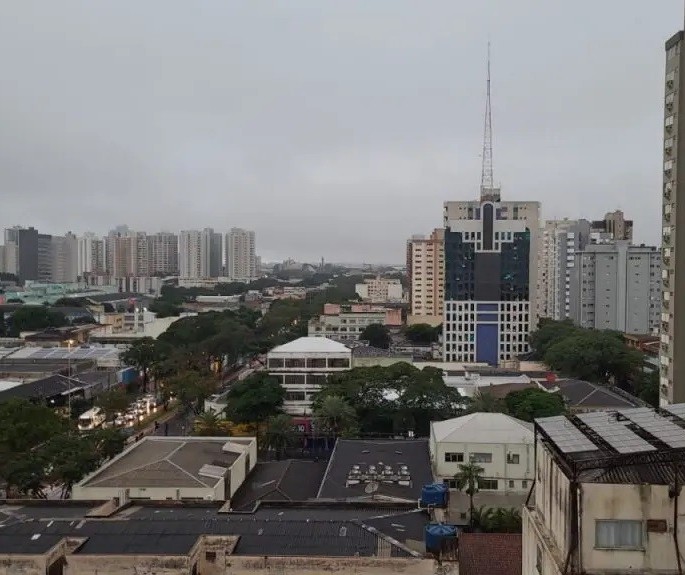 Chuva não dá trégua e deve ser registrada durante todo o dia em Maringá