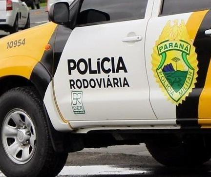 Capivaras soltas em rodovia provocam acidente com viatura da Polícia Rodoviária