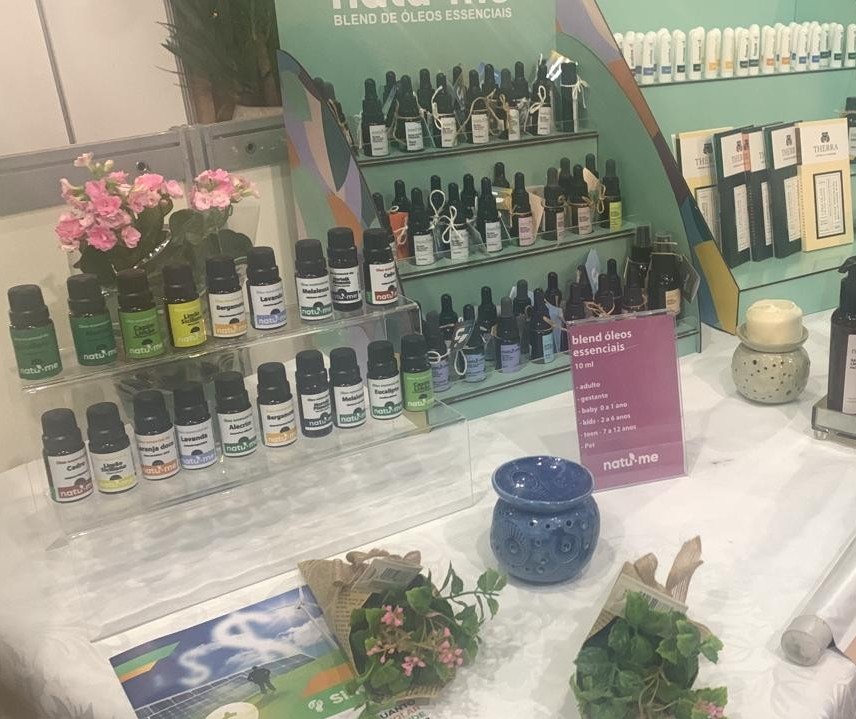 Produtos de aromaterapia estão no setor da agroindústria da Expoingá