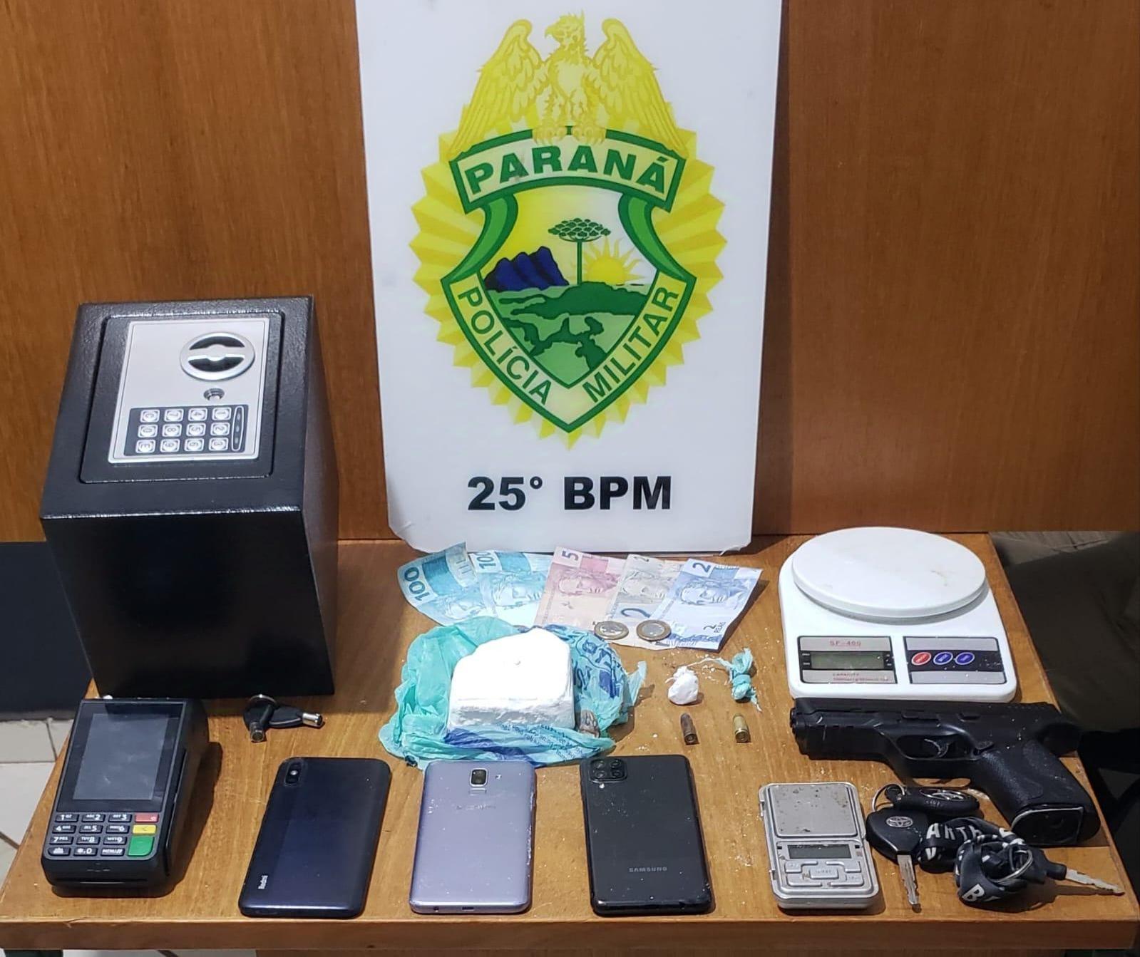 Suspeitos de tráfico de drogas por delivery são presos em Umuarama